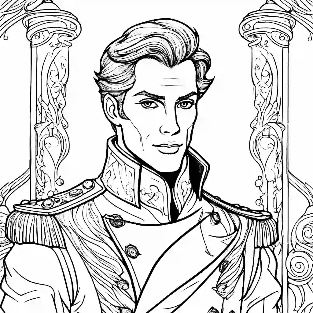 Prince Charming coloring pages